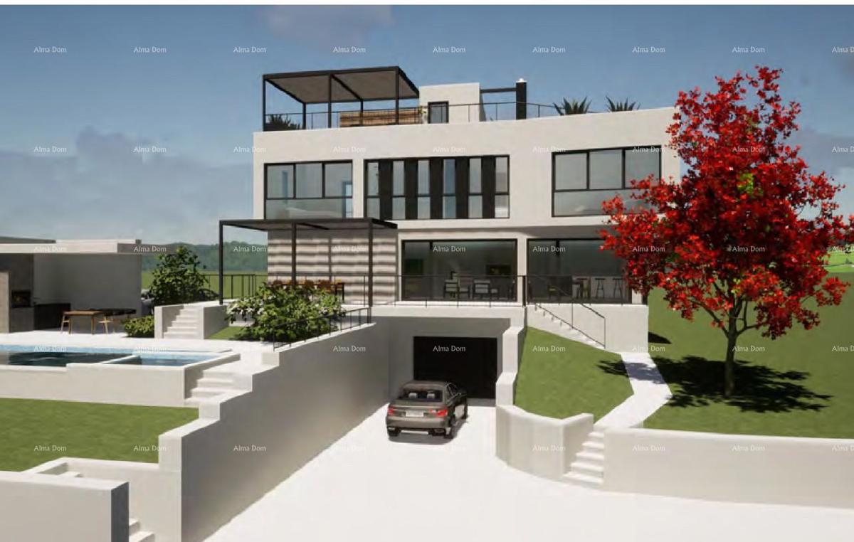 Villa di lusso con piscina in vendita, Kaštelir, Parenzo!