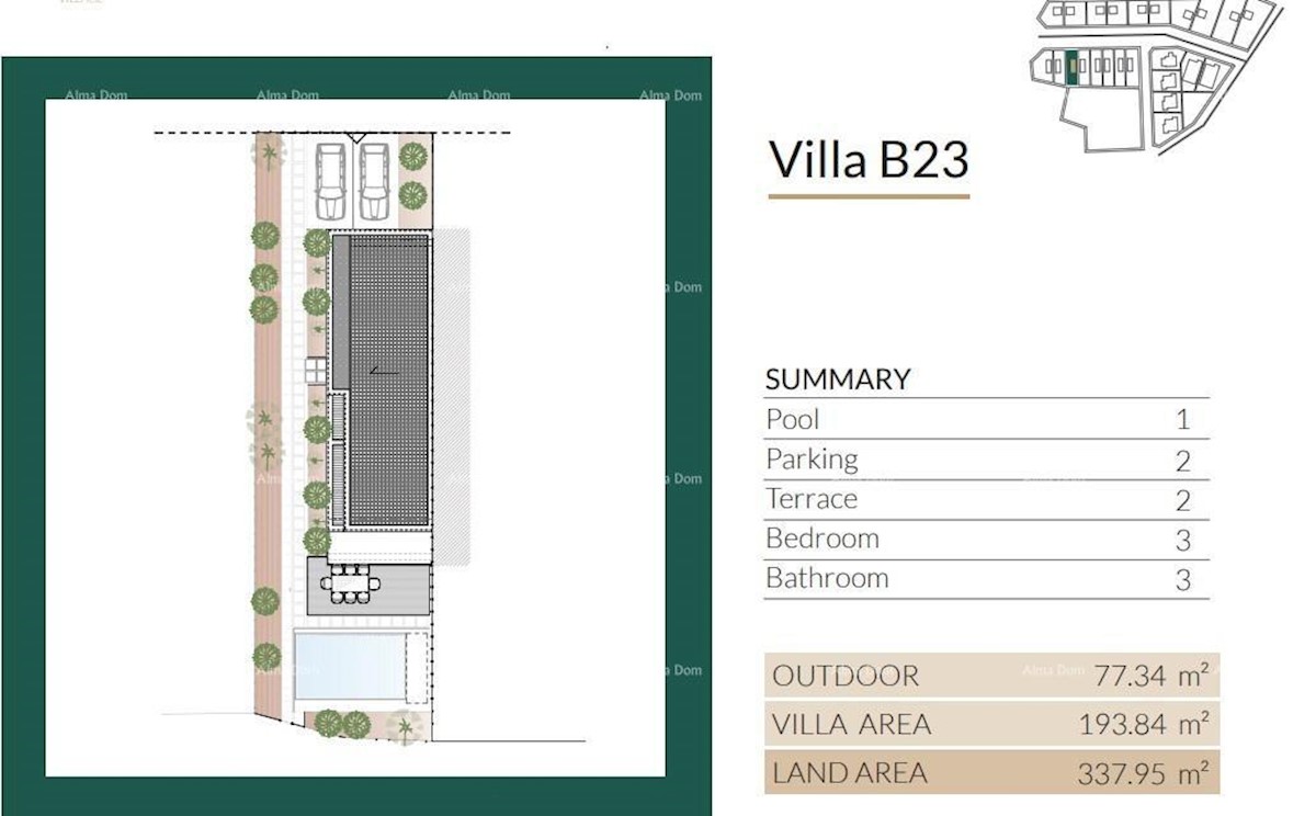 Vendita di ville moderne in una bellissima zona residenziale, Umago