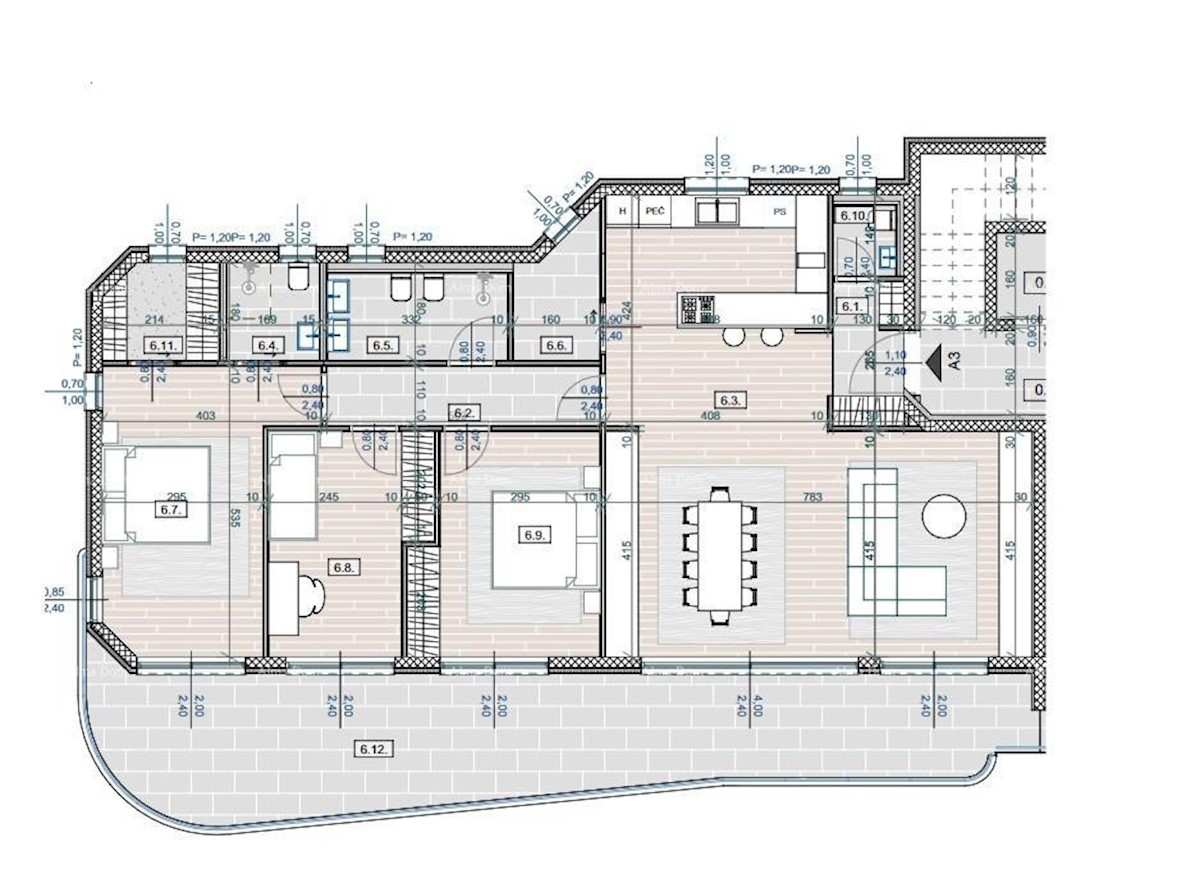 Appartamenti di lusso in vendita in un edificio residenziale in costruzione, Opatija!