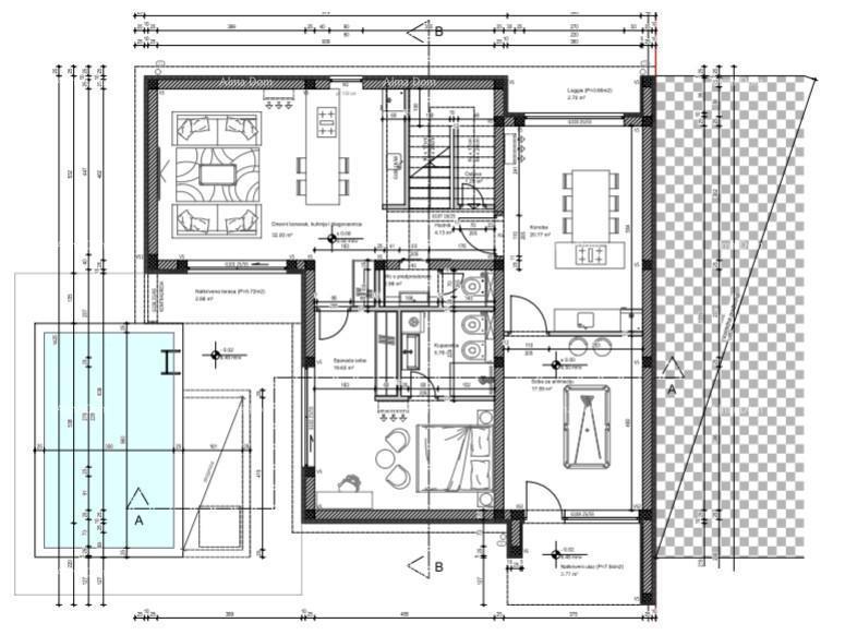 Vendita di una moderna casa a due piani di nuova costruzione con piscina nelle immediate vicinanze del mare, Pomer!