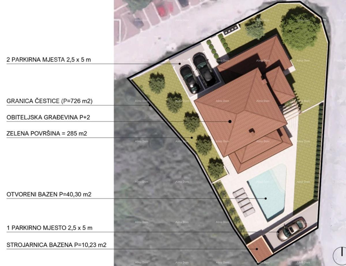 Villa esclusiva a Premantura – Vicino al Parco Kamenjak.