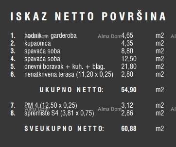 Vendita di appartamenti nel nuovo complesso residenziale, Štinjan! 14D