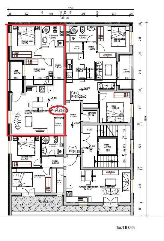 Nuovo progetto! Vendita di appartamenti in costruzione, Pula, centro! B2