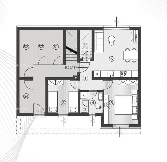 Vendita di appartamenti nel nuovo complesso residenziale, Štinjan! 15A