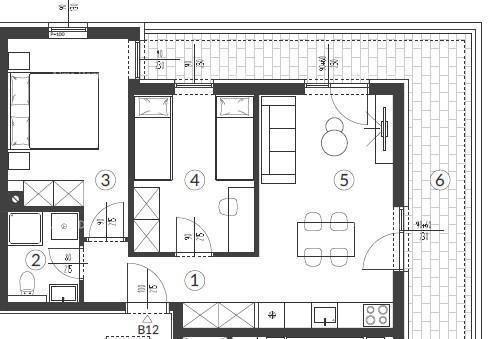 Appartamento moderno nel nuovo progetto, Pula! B 12