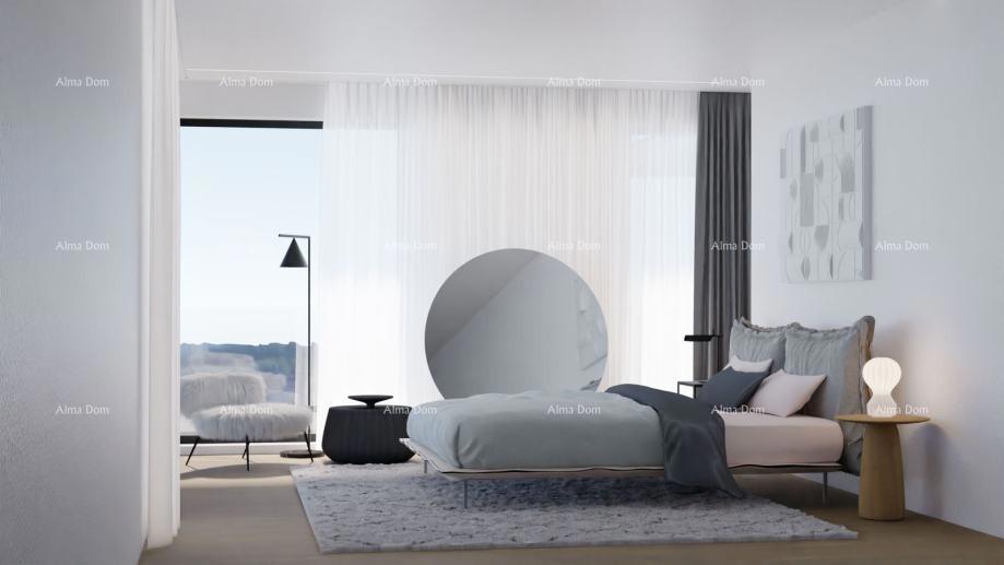 Kaštelir – moderna villa con piscina e vista mare