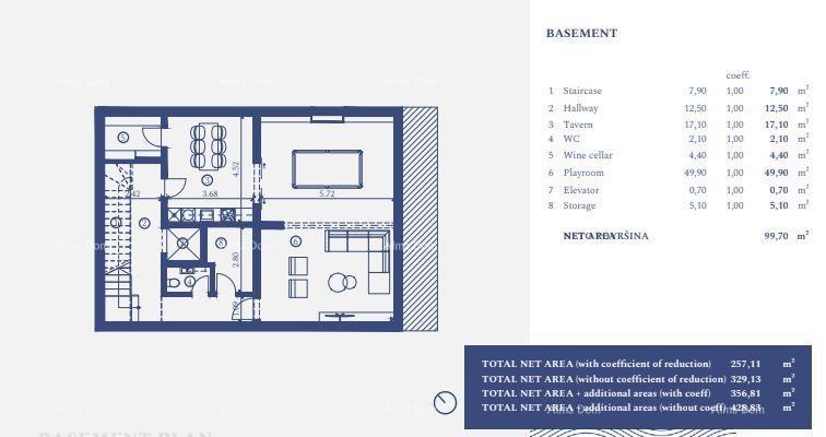 UMAG, Villa indipendente in un lussuoso resort! Vista mare! V 23