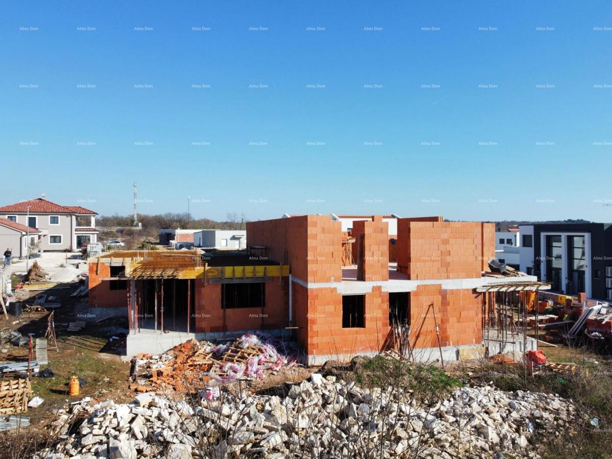 Appartamento trilocale S2 al 1° piano di una nuova costruzione a Canfanaro