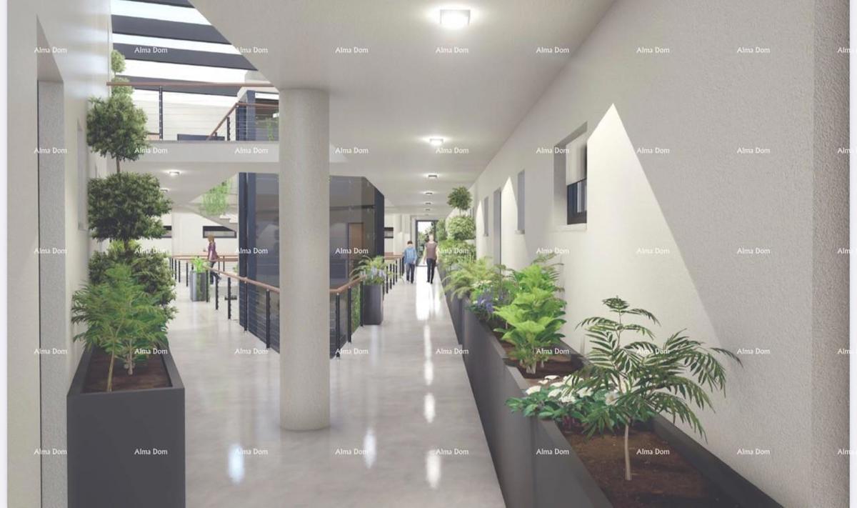 Vendita di spazi commerciali in un nuovo progetto commerciale-residenziale, CPP6, Poreč