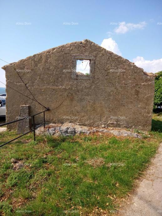 Vendita di una casa in pietra istriana da ristrutturare, con permesso di abitabilità, Kršan!