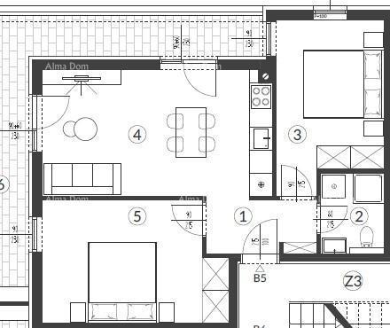 Appartamento moderno in un nuovo progetto, Pula! B5