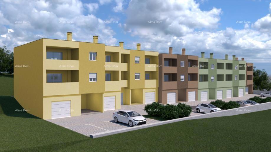 Vendita - Appartamento moderno in un nuovo complesso residenziale privato a Šijana, Pola! F-D