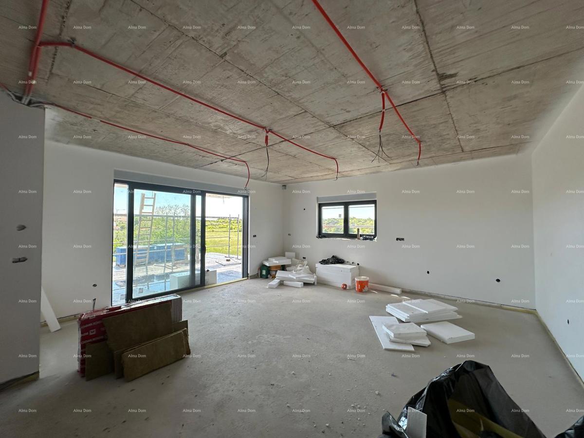 Vendita di un appartamento/penthouse in nuova costruzione con grande terrazza, Štinjan!