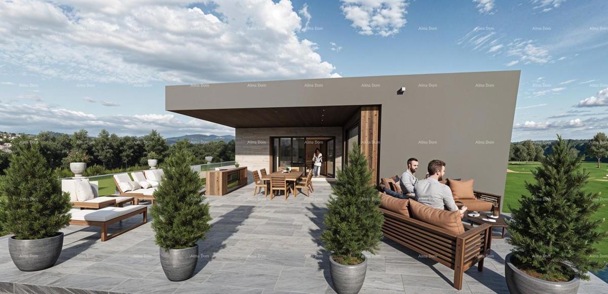 Vendita di un appartamento/penthouse in nuova costruzione con grande terrazza, Štinjan!