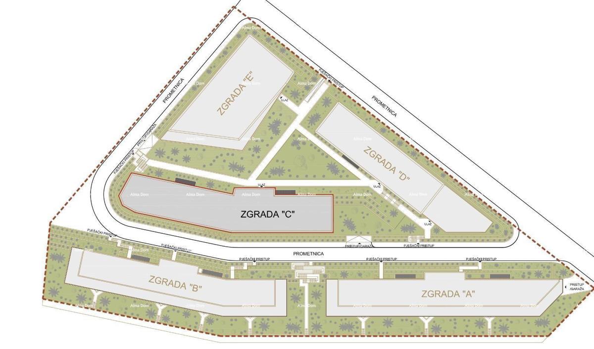 Vendita di appartamenti moderni in un edificio esclusivo con vista sulla Marina, Pola!