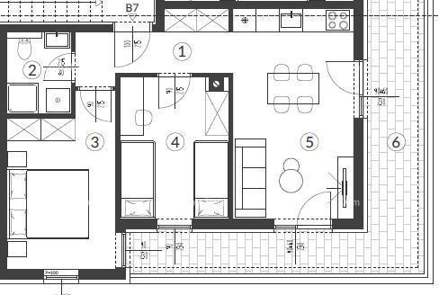 Appartamento moderno in un nuovo progetto, Pula! B7