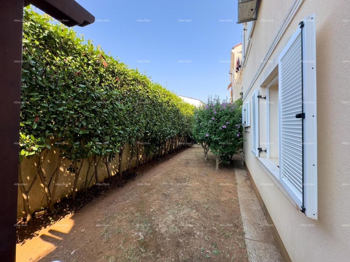 Valdebek . Vendiamo un appartamento con giardino in un'ottima posizione, Pola