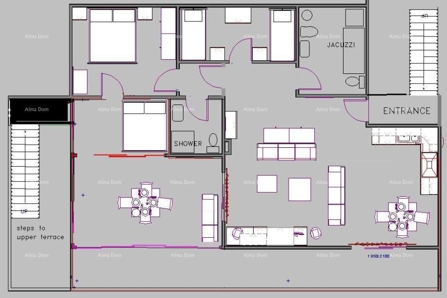 UMAG, appartamento con vista mare