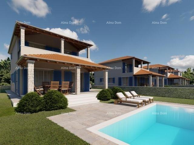 LIŽNJAN! VENDITA DI UNA CASA IN COSTRUZIONE CON PISCINA.