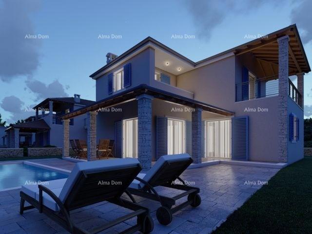 LIŽNJAN! VENDITA DI UNA CASA IN COSTRUZIONE CON PISCINA.