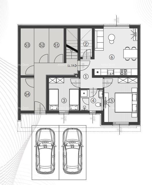 Vendita di appartamenti nel nuovo complesso residenziale, Štinjan! 7A