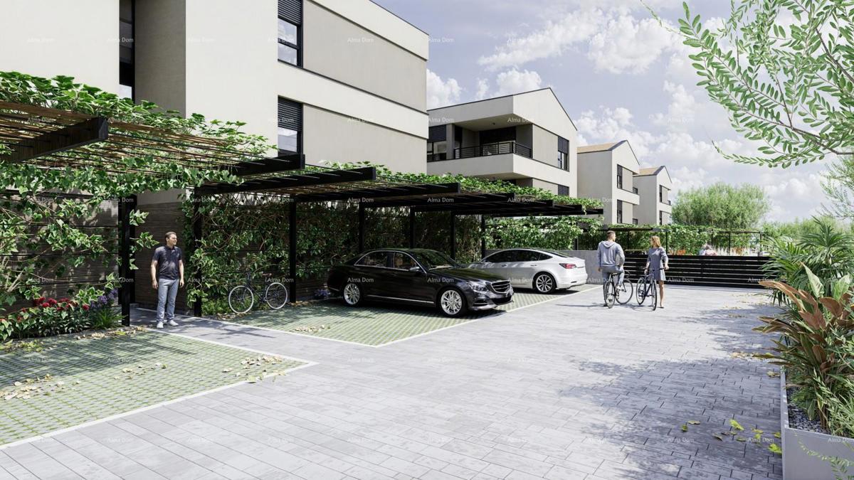 Vendita di appartamenti in moderna nuova costruzione con piscina comune, Fažana!