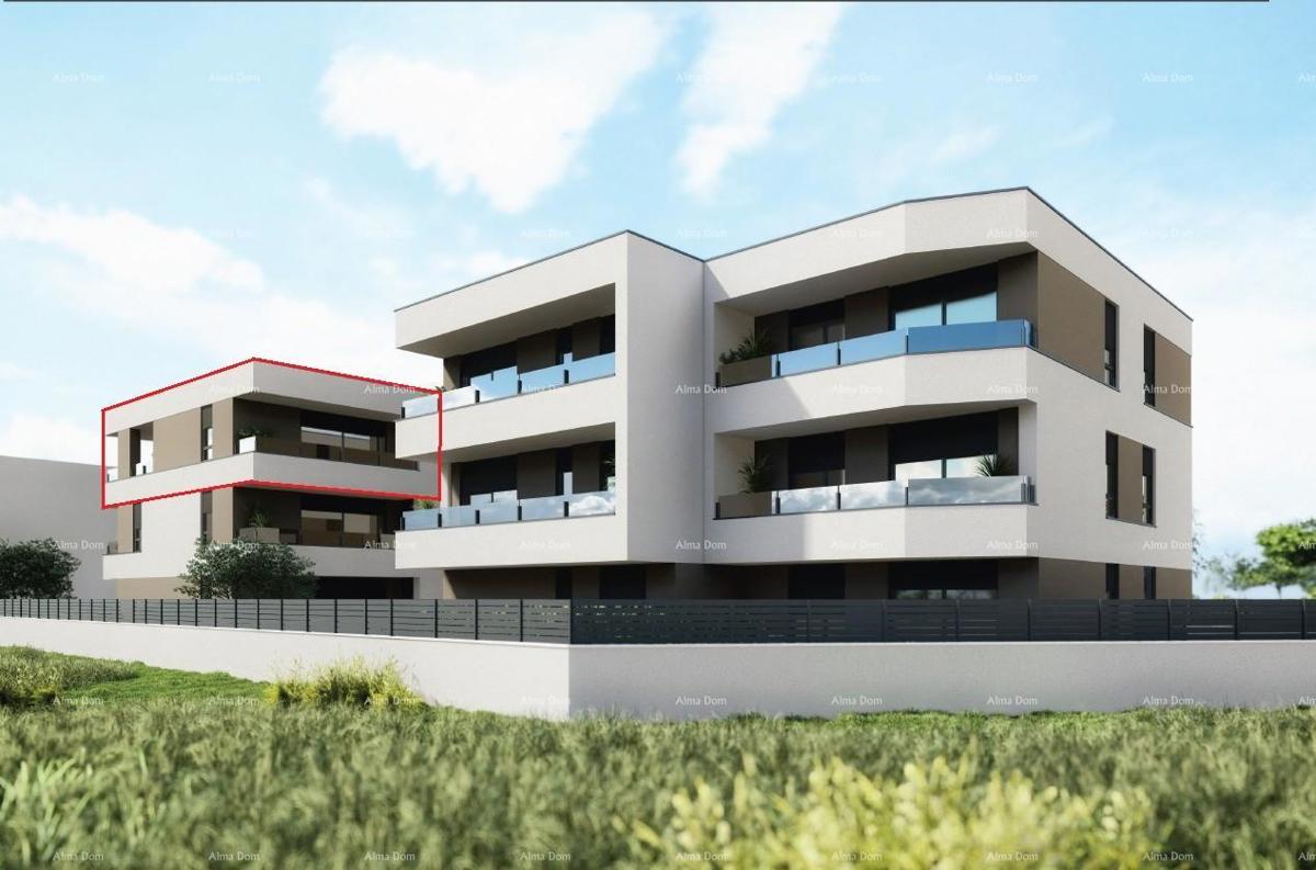 POLA, Valdebek - Ampio appartamento in vendita, 2 terrazze, nuovo edificio / B4