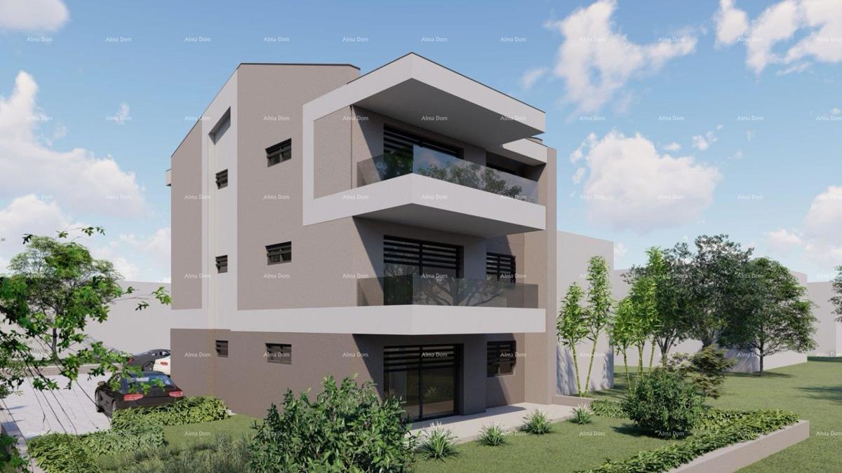 Nuovo progetto – appartamento a Valbandon, 650 m dal mare