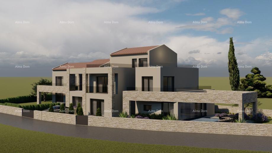 Vižinada, Vendesi terreno edificabile con permesso di costruzione definitivo