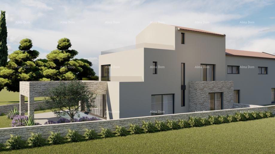 Vižinada, Vendesi terreno edificabile con permesso di costruzione definitivo