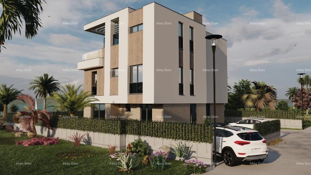 Dupleks lussuosa villa in stile mediterraneo con piscina e ascensore. Vista mare! Medulin!