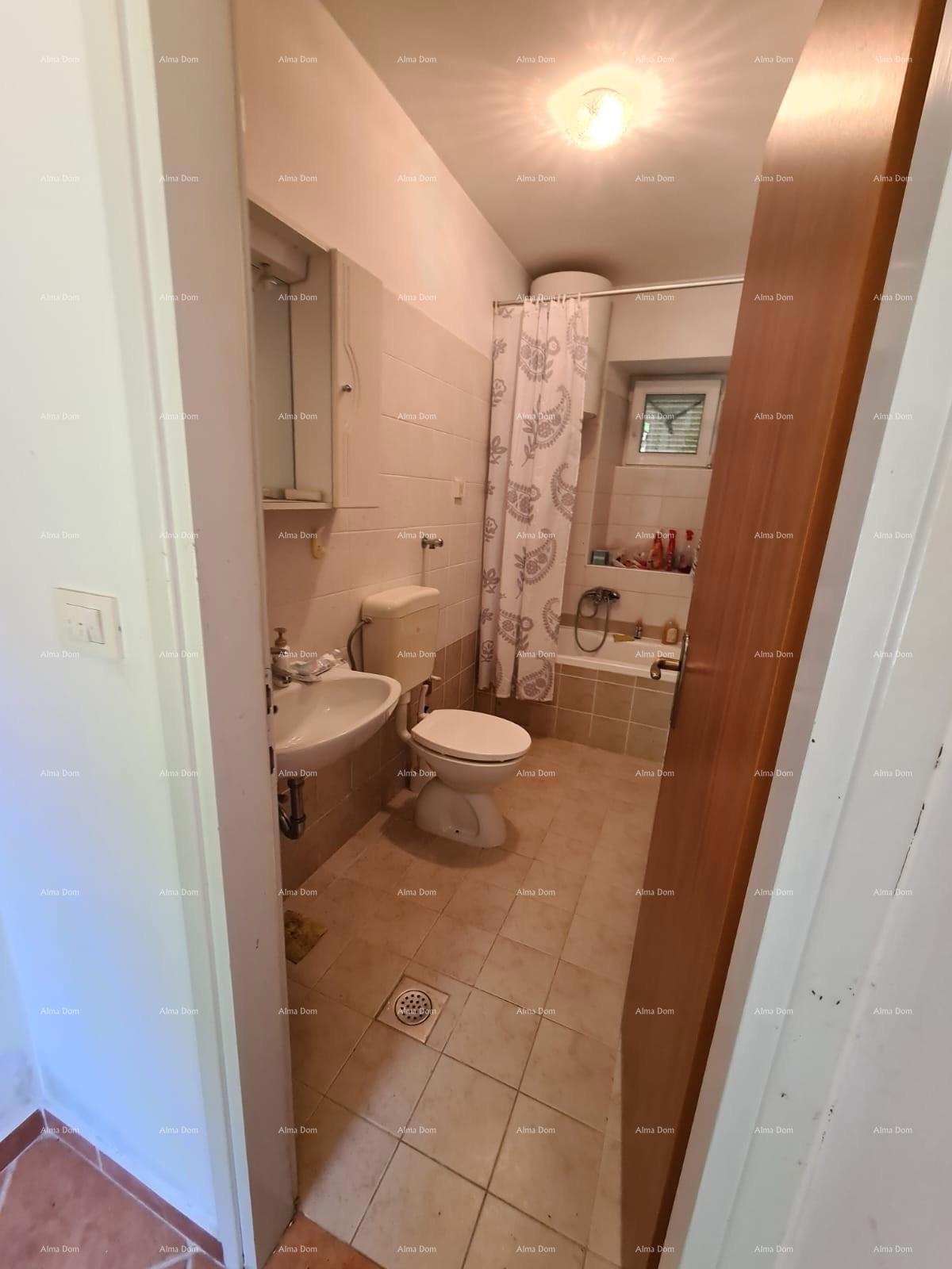 Vendita di una casa con cortile e grande appezzamento di terreno, Barban