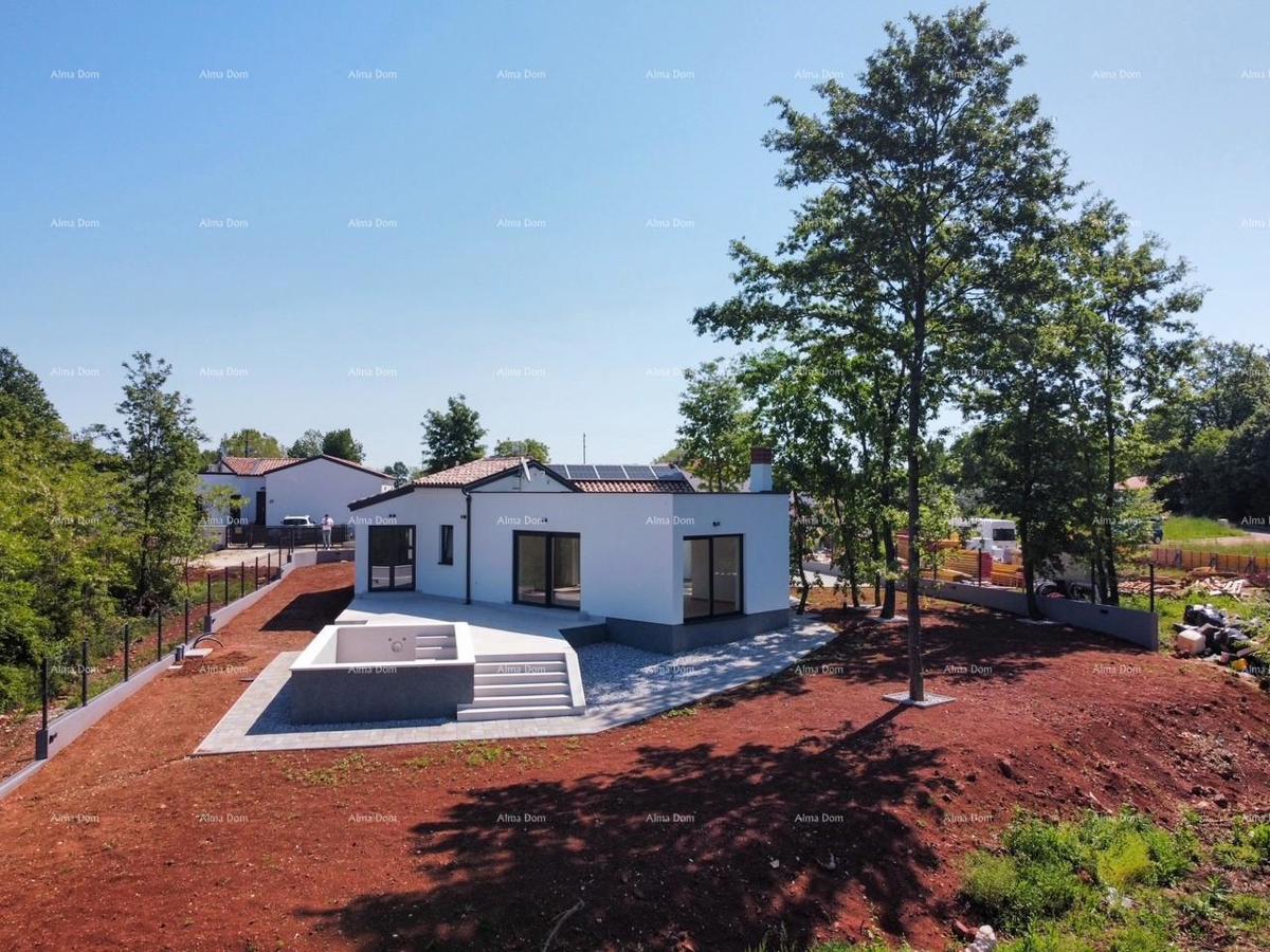 KOŽLJANI - Casa moderna con piscina. Vicino al bosco, a 15 minuti dal mare