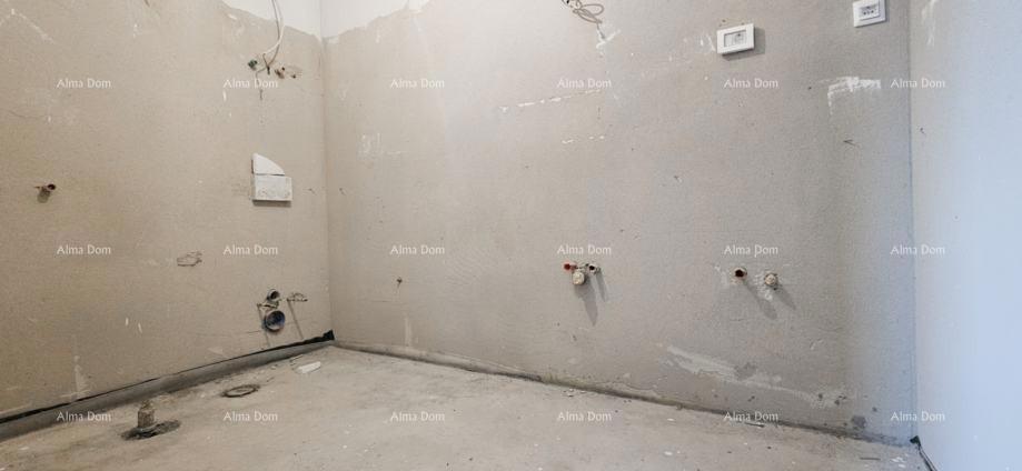 Pula – Busoler, Appartamento quadrilocale in fase di roh-bau, 88,61 m²