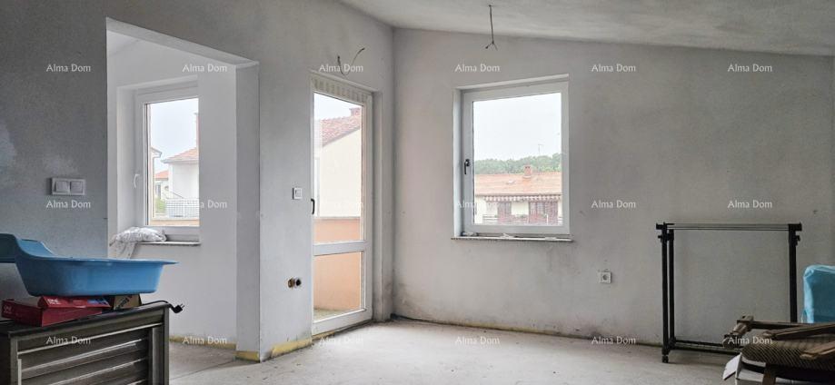 Pula – Busoler, Appartamento quadrilocale in fase di roh-bau, 88,61 m²
