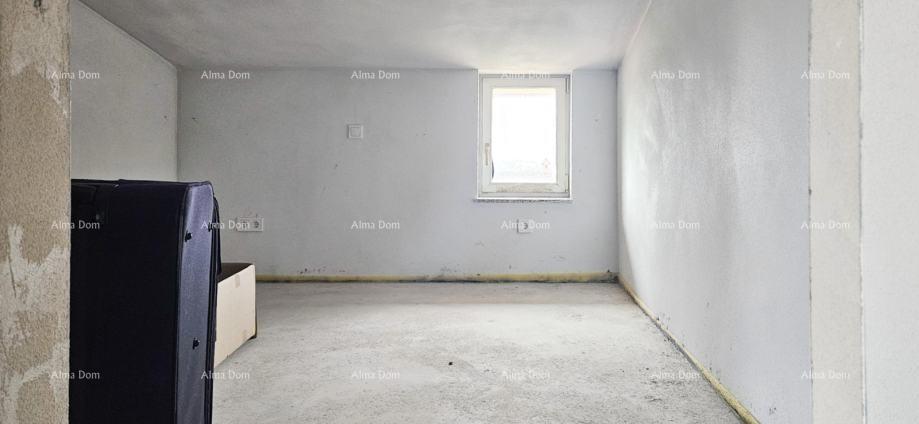 Pula – Busoler, Appartamento quadrilocale in fase di roh-bau, 88,61 m²