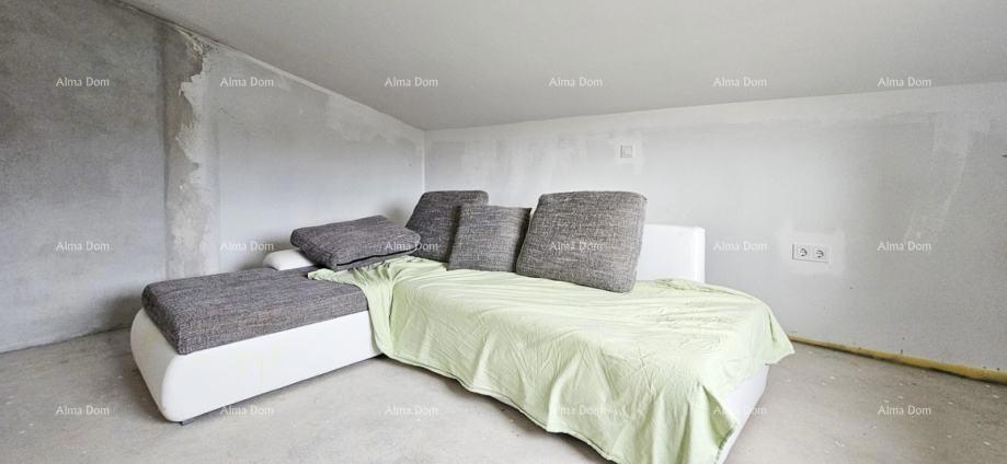 Pula – Busoler, Appartamento quadrilocale in fase di roh-bau, 88,61 m²