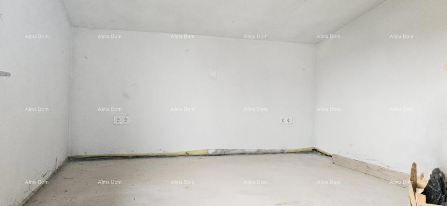 Pula – Busoler, Appartamento quadrilocale in fase di roh-bau, 88,61 m²