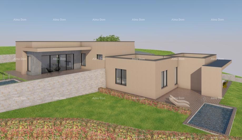 Parcela edificabile nei pressi di Tinjana! Permesso per costruire una casa duplex!