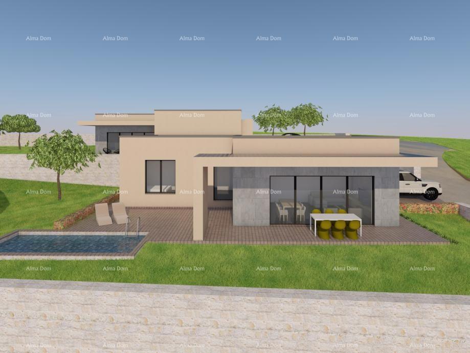 Parcela edificabile nei pressi di Tinjana! Permesso per costruire una casa duplex!