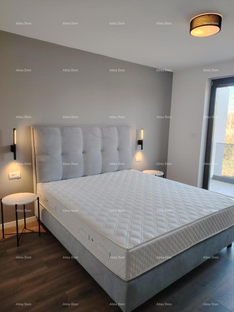 Eccellente appartamento trilocale con vista mare, arredato