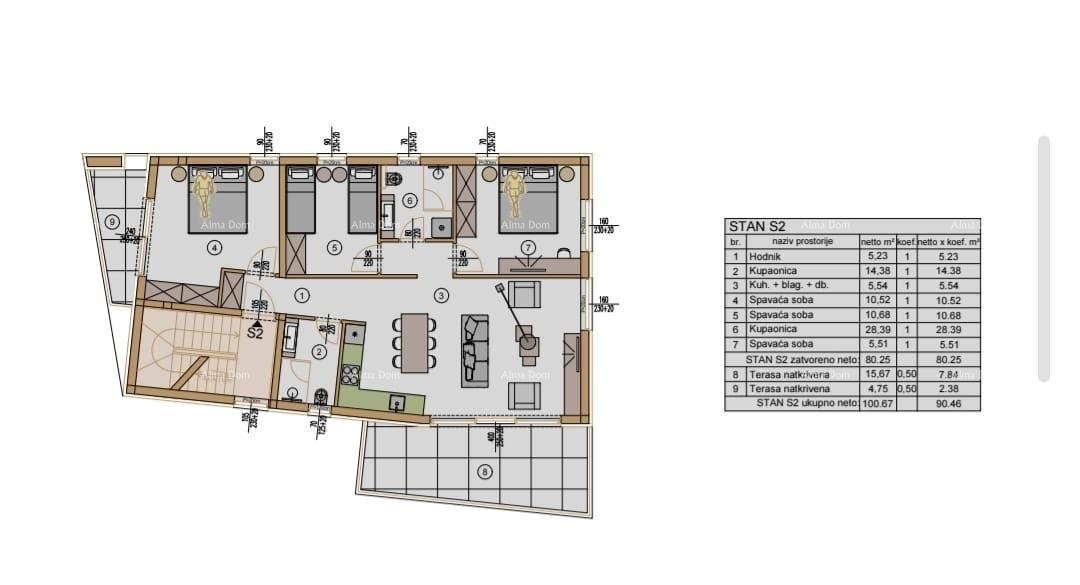 Appartamento di lusso in vendita a Medolino