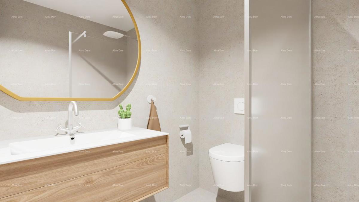 Vendita di un moderno appartamento in nuova costruzione con posto auto, Vabriga, Poreč!