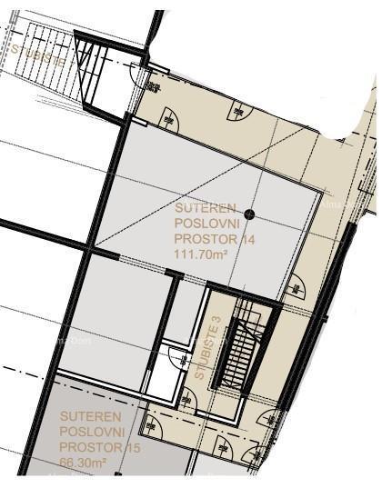 Vendita di spazi per uffici in un nuovo progetto residenziale-commerciale, Parenzo