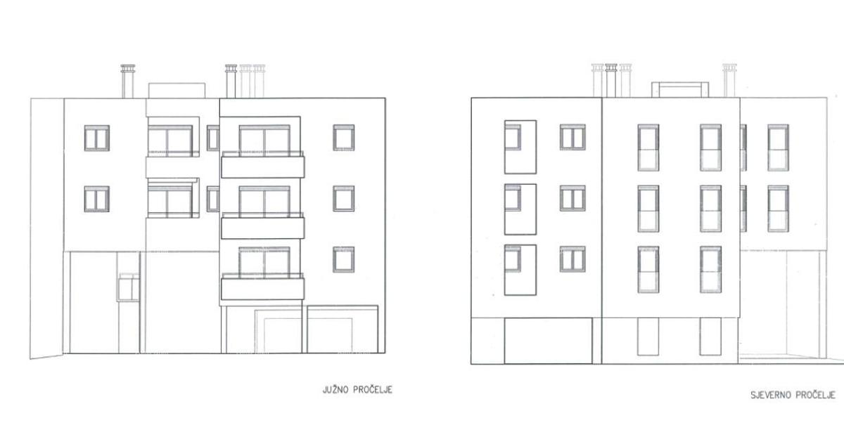 Pola, Punta  Šijana! È iniziata la costruzione di un nuovo edificio residenziale vicino alla scuola elementare! S-C