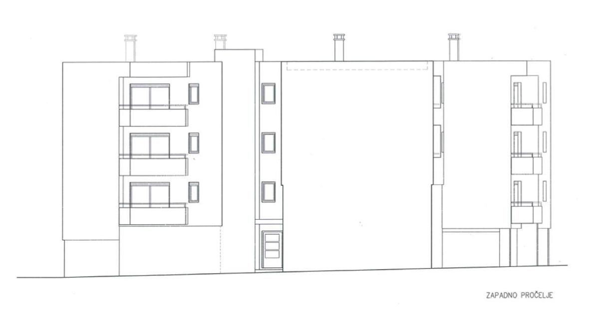 Pola, Punta  Šijana! È iniziata la costruzione di un nuovo edificio residenziale vicino alla scuola elementare! S-C