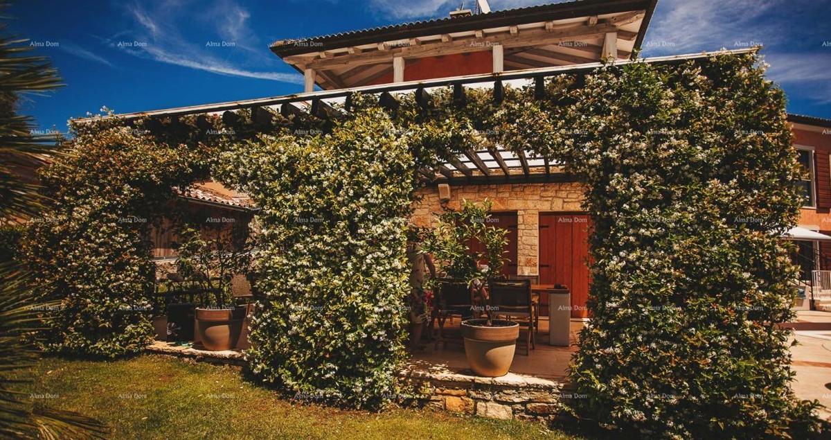 Lussuosa villa in pietra istriana con piscina in stile toscano, Rovigno!