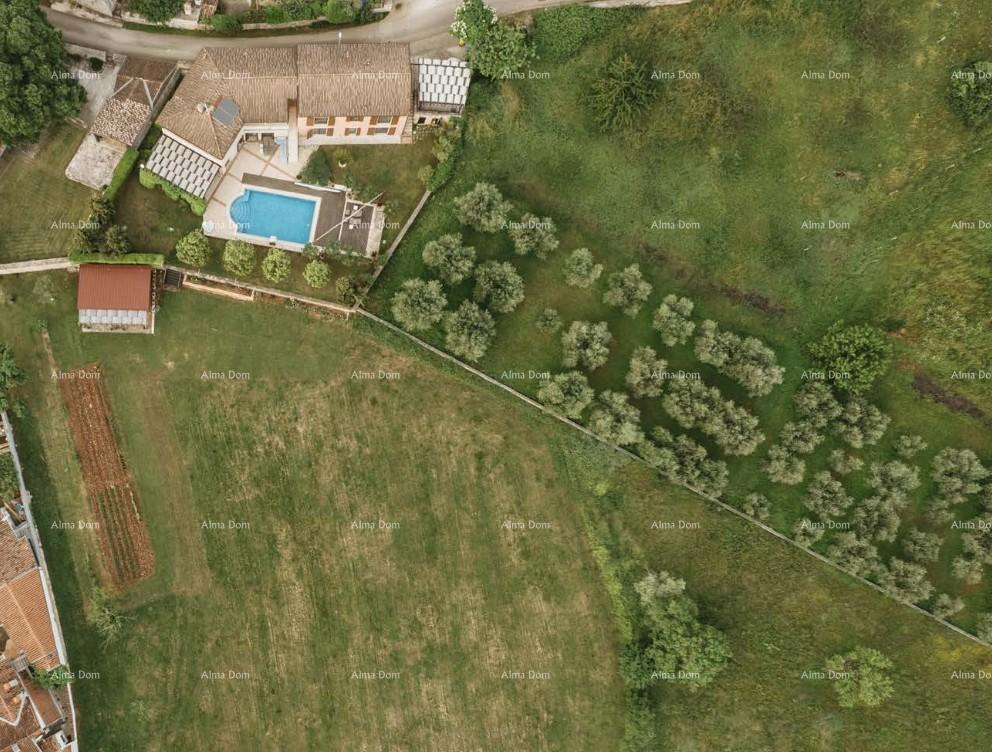 Lussuosa villa in pietra istriana con piscina in stile toscano, Rovigno!