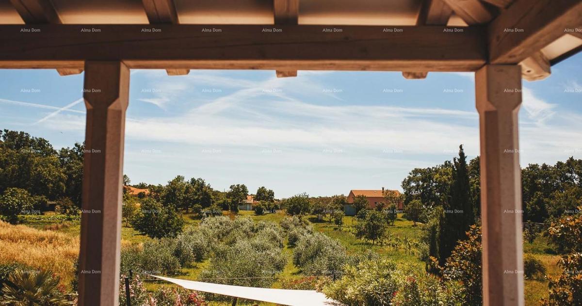 Lussuosa villa in pietra istriana con piscina in stile toscano, Rovigno!