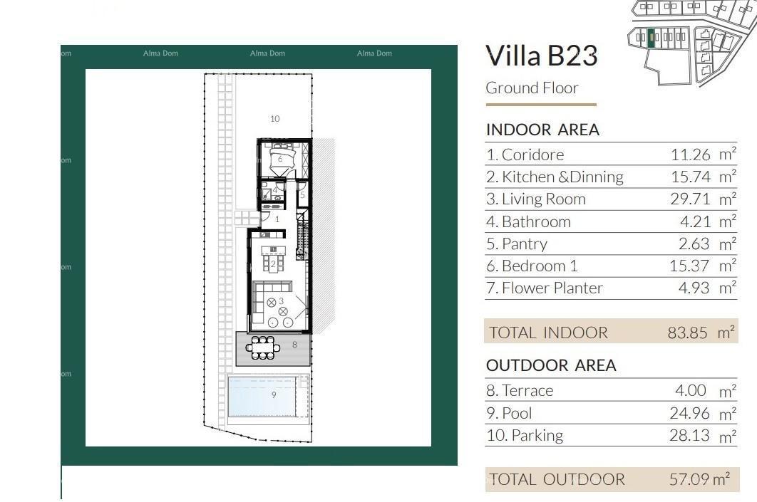 Vendita di ville moderne in una bellissima zona residenziale, Umago